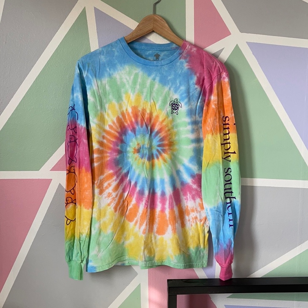 Simply Southern tie dye long sleeve